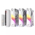 Kit 3 Cooler Fan + Controladora Para Gabinete Sangue Frio 3 Argb White Ghost 120mm PCYES - comprar online