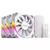 Kit 3 Cooler Fan + Controladora Para Gabinete Sangue Frio 3 Argb White Ghost 120mm PCYES