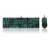 KIT MOUSE E TECLADO GAMER REDRAGON VERDE - S108 LIGHT GREEN - Fenius
