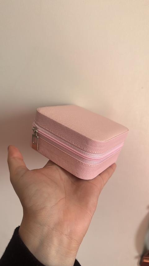 E0005 Porta joia Rosa Bebê