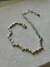 P0050 Pulseira Zig Zag cravejada inglesa ouro branco - comprar online