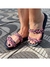 Imagem do Birk Chinelo rasteira sandália feminina conforto de tiras trançadas