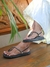 Imagem do Birk papete rasteira sandália feminina conforto com dedeira Infinity Strass Brilho