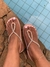 Birk papete rasteira sandália feminina conforto com dedeira Infinity Strass Brilho - comprar online