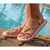 Birk rasteira sandália feminina conforto com ABS com tiras - comprar online