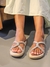 Birk papete rasteira sandália feminina com Strass Brilhos Cruzados na internet