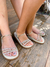 Birk Papete sandália Mãe e Filha Feminina com Brilho Strass Off White Branca Infantil e Adulto - comprar online