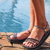 Birk rasteira sandália feminina com ABS de brilho STRASS 3 TIRAS STRASS - comprar online