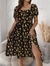 A PEDIDO - Vestido floral con nudo y abertura