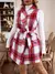 A PEDIDO - Vestido Con Cinturón Con Estampado Shein Importado Plus Size - comprar online