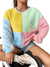 A PEDIDO - Sweater Teddy De Color Combinado Shein Importado