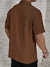A PEDIDO - Camisa Holgada Veraniega Manga Corta Lino De Hombre - comprar online