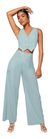 A PEDIDO - Pantalon Pierna Ancha Y Chaleco Corto