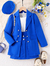 A PEDIDO - Conjunto Pollera, Remera, Blazer Y Boina Shein Niñas - tienda online