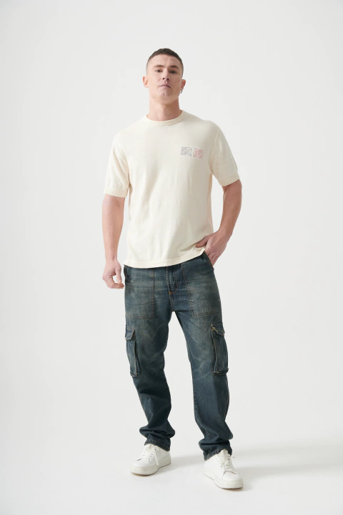 JEAN RELAXED CARGO (OXIDO)