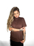 T-Shirt Zara Manga Curta na internet