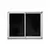 VENTANA CORREDIZA SIMPLE MODENA VIDRIO 4MM CON CIERRE LATERAL - comprar online
