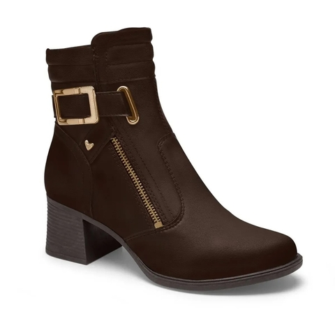 Bota Mississipi de Cano Curto Marrom Escuro MC511