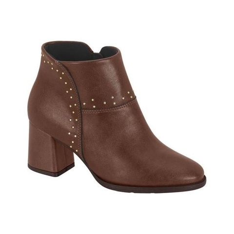 Bota Feminina Modare Ultra Conforto Cafe Napa 7078.108