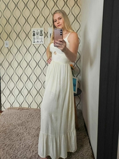 VESTIDO LONGO PÉROLA - comprar online