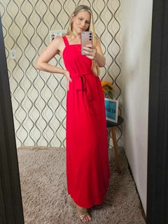 VESTIDO LONGO VERMELHO