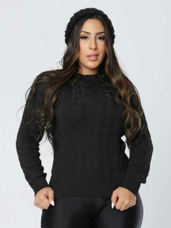 BLUSA DE TRICOT TRAMA TRANÇADA - comprar online