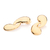 Brinco gota dupla banhado a ouro 18k - comprar online
