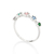 Anel skinny de prata 925 com zircônias - comprar online