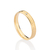 Aliança banhada a ouro 18k com zircônia - comprar online