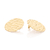 Brinco botão banhado a ouro 18k - comprar online
