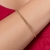 Bracelete com esferas banhado a ouro 18k - comprar online