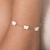 Pulseira borboletas banhada a ouro 18k com acrílicos - comprar online