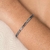 Pulseira riviera banhada a ouro 18k com zircônias - comprar online