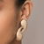 Brinco gota dupla banhado a ouro 18k na internet