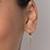 Brinco argola coração banhado a ouro 18k na internet