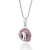 Pingente chapéu de prata maciça 925 com zircônias - comprar online