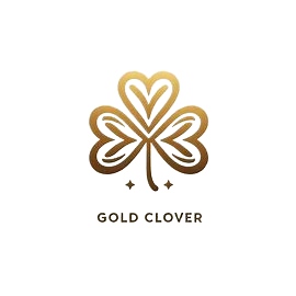 Gold clover joyeria