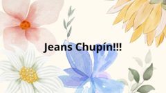 Banner de la categoría Jeans Chupin.