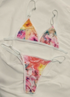 Conjunto estampado de Microfibra.