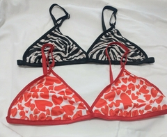 Conjunto estampado de Microfibra.