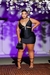 -Vestido Preto curtinho com decote em v e detalhes na cintura-(Moda plus size)