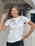 Remera bordada con lentejuelas