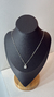 Cadenita con cuadrado de strass