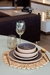 BOWL KORBA GRIS OSCURO BRILLANTE CON BEIGE - comprar online
