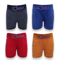 Imagen de Pack x 6 Boxers de Niño Zorba Algodón Seamless