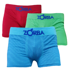 Pack x 6 Boxers de Niño Zorba Algodón Seamless