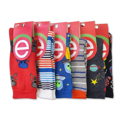 6 Pares de medias Infantiles/Juveniles Elemento - Tiendatex