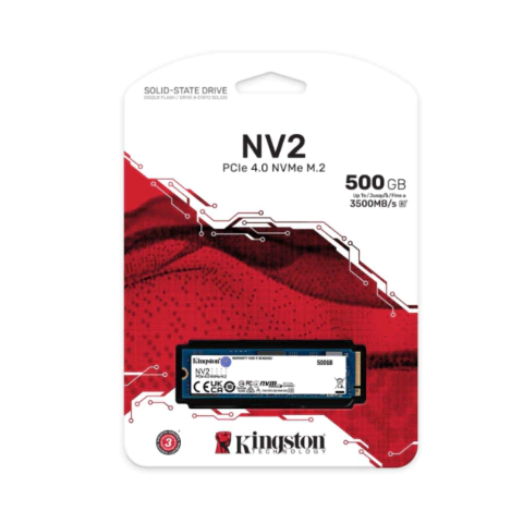KINGSTON SSD M.2 NV2 500GB NVME PCIE 4.0 - comprar online