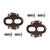Taco Crankbrothers para Sapatilha 0 Flutuação e 10 Liberação Bronze