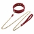 Thierry Luxuria - Kit Bondage com Bolsa, Algemas e Corrente - Eros Luxúria